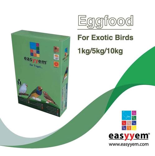 Easyyem Pâtéé aux oeufs oiseaux exotiques - 5kg