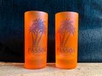 Duo longdrinkglazen Passoa Orange limited edition, Verzamelen, Ophalen of Verzenden, Zo goed als nieuw, Overige typen