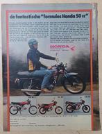 papieren advertentie Honda SS 50 Z / XL 50 / CB 50, Collections, Enlèvement ou Envoi