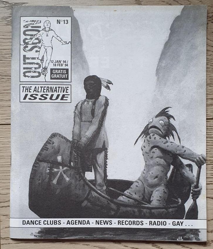 Out Soon 13 - The Alternative Issue 1994, Verzamelen, Muziek, Artiesten en Beroemdheden, Gebruikt, Boek, Tijdschrift of Artikel