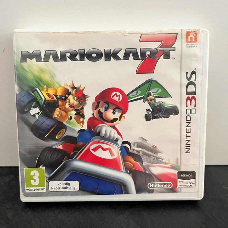 Mario Kart 7, Games en Spelcomputers, Games | Nintendo 2DS en 3DS, Zo goed als nieuw, Racen en Vliegen, Vanaf 3 jaar, Verzenden