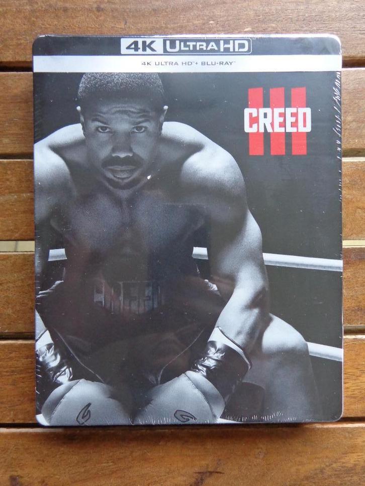 )))  4K UltraHD et Bluray  Creed 3  //  Neuf   (((, CD & DVD, Blu-ray, Neuf, dans son emballage, Aventure, Enlèvement ou Envoi