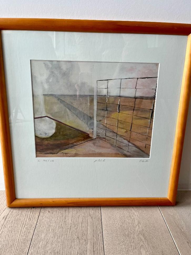 Straetling & Straatman, samen 4 werken, Antiek en Kunst, Kunst | Schilderijen | Abstract, Ophalen