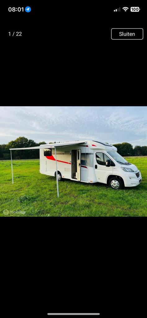 Te huur luxe 5 pers camper lengte bed hefbed, Caravans en Kamperen, Kampeeraccessoires, Ophalen