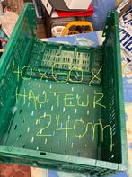Cageot-Bac-Cashes-Casier-Régement hard pvc lot 8€/stuk, Doe-het-zelf en Bouw, Kratten en Dozen, Gebruikt, 50 tot 75 cm, 40 tot 60 cm