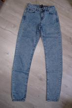 jeans lange broek W 38 Groggy blauw gewolkerd dames smalle, Blauw, W30 - W32 (confectie 38/40), Ophalen of Verzenden, Groggy