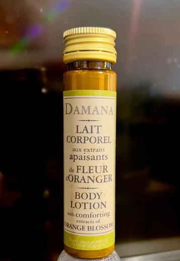 DAMANA bodylotion voor Gîtes & Hotels  beschikbaar voor biedingen