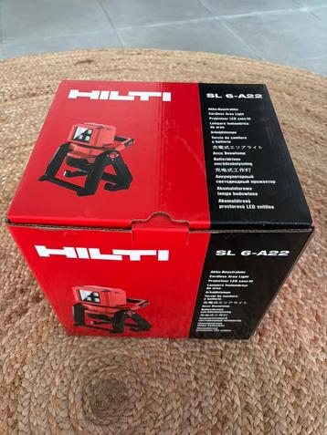 HILTI bouwlamp op accu SL6-A22 beschikbaar voor biedingen