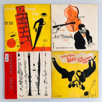 Jazz & Blues 10” en 7”-platen origineel beschikbaar voor biedingen