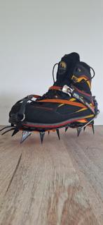 Crampon bag Edelrid + stijgijzers Petzl Charlet moser, Ophalen of Verzenden, Zo goed als nieuw