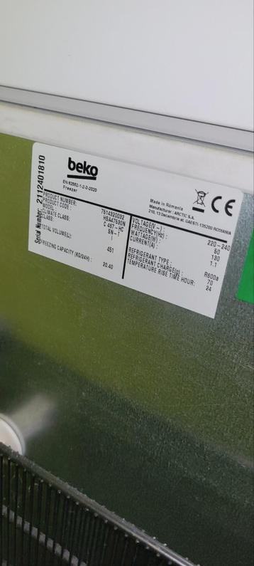 Diepvriezer beko beschikbaar voor biedingen