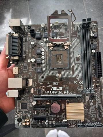 Asus H110DM-D D3 Gebogen Pinnen beschikbaar voor biedingen