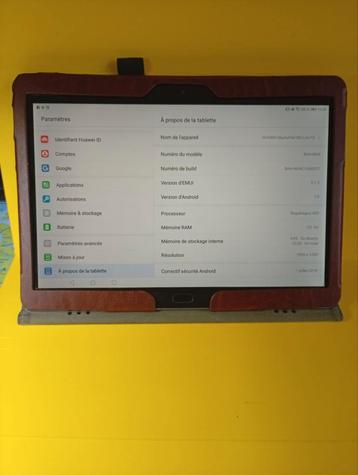 Huawei MediaPad M3 Lite avec coque de protection  beschikbaar voor biedingen