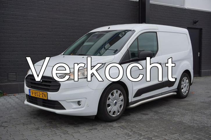 Ford Transit Connect 1.5 EcoBlue 100PK Automaat EURO 6 - Air, Auto's, Bestelwagens en Lichte vracht, Bedrijf, ABS, Airconditioning