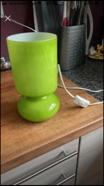 Vintage Mushroom groene IKEA lamp, Enlèvement