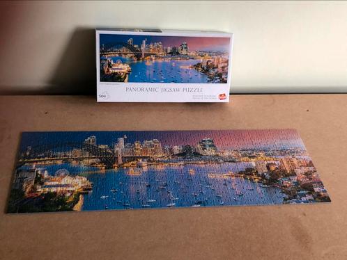2 panoramische Jigsaw puzzels - 504 stukjes, Hobby en Vrije tijd, Denksport en Puzzels, Zo goed als nieuw, Legpuzzel, 500 t/m 1500 stukjes