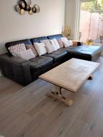 Zetel met lounge en relax, Huis en Inrichting, Ophalen, Gebruikt, Leer