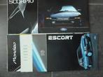 Brochures Ford Escort Scorpio Probe1990, Ophalen of Verzenden, Zo goed als nieuw, Ford