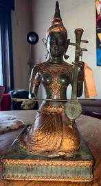 Te koop beeld thaise muzikant, Ophalen of Verzenden, Zo goed als nieuw