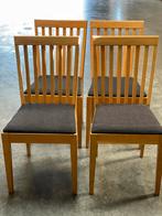 4 eetkamerstoelen, Ophalen, Gebruikt