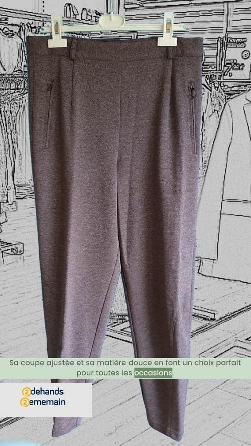 Broeken voor dames - C&A Canada, Kleding | Dames, Broeken en Pantalons, Zo goed als nieuw, Maat 42/44 (L), Bruin, Lang, Ophalen of Verzenden
