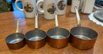 Lot de poêlons en cuivre, Enlèvement ou Envoi
