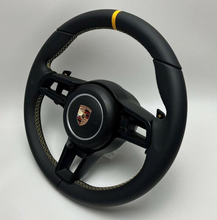 Porsche geel stuur pdk flippers compleet retrofit, Auto-onderdelen, Besturing, Porsche, Nieuw, Ophalen of Verzenden
