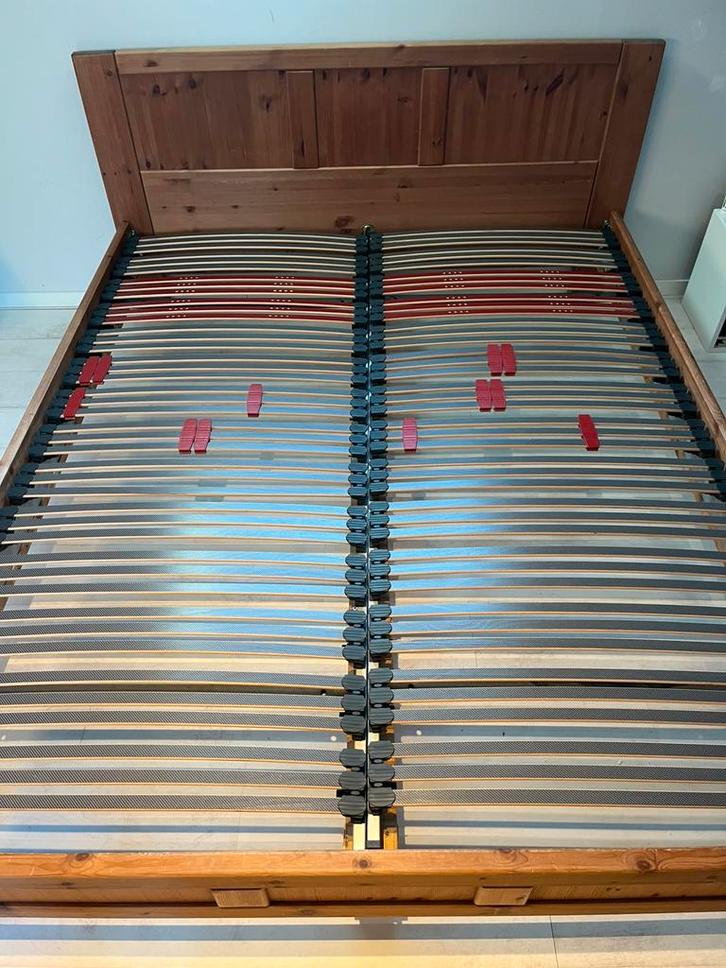 Beka lattenbodems 80x200 2 stuks 160x200 nieuwstaat, Huis en Inrichting, Slaapkamer | Matrassen en Bedbodems, Zo goed als nieuw