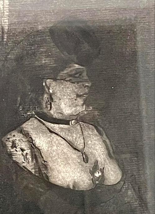 Felicien Rops - Oude gravure - La Pierreuse - 1908, Antiek en Kunst, Kunst | Etsen en Gravures, Ophalen of Verzenden