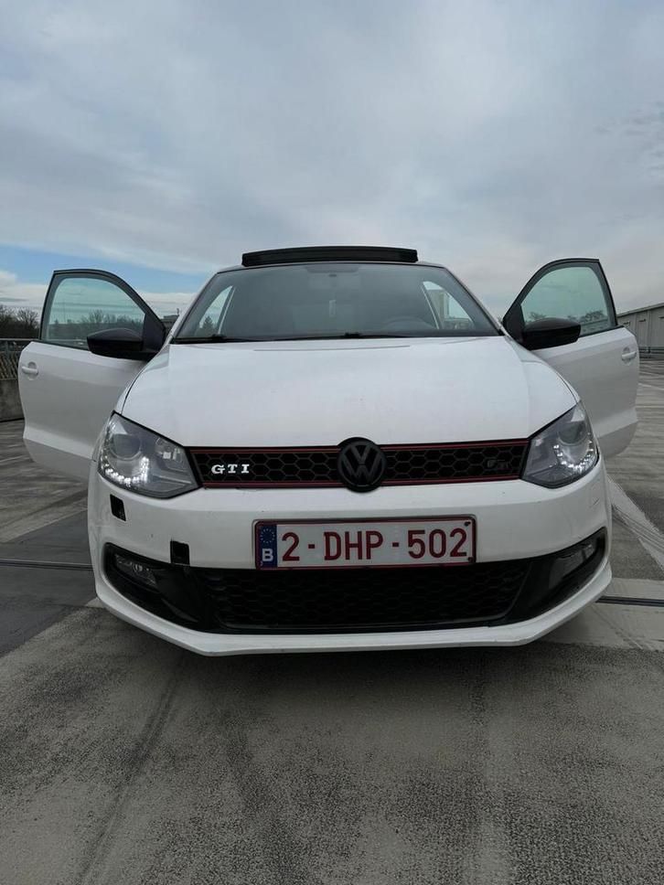 Polo gti in goede staat, Autos, Volkswagen, Particulier, Polo, Bluetooth, Essence, Automatique, Blanc, Enlèvement