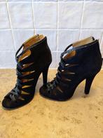 March23 enkellaarsjes peeptoe, Kleding | Dames, Ophalen, Zwart, March 23, Zo goed als nieuw