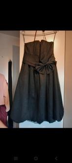 Robe soirée, noire, tulle et brillant, taille 38, Maat 38/40 (M), Autre, Zwart, Ophalen of Verzenden