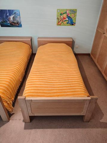 Eenpersoons bedden incl matras 2 stuks beschikbaar voor biedingen