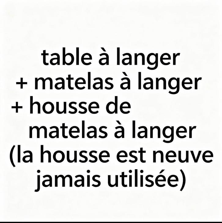 Table à langer en hêtre + matelas à langer + housse neuve, Kinderen en Baby's, Kinderkamer | Commodes en Kasten, Gebruikt, Commode