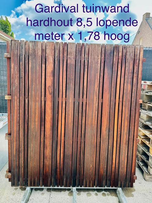 Tuinpanelen, Tuin en Terras, Schuttingen, Gebruikt, Ophalen