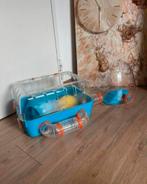 Ferplast Combi 2 Hamsterkooi, Dieren en Toebehoren, Kooi, Zo goed als nieuw, Hamster, 75 tot 110 cm