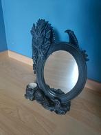 À vendre : Statuette Dragon Noir Gothique avec Miroir, Ophalen, Zo goed als nieuw