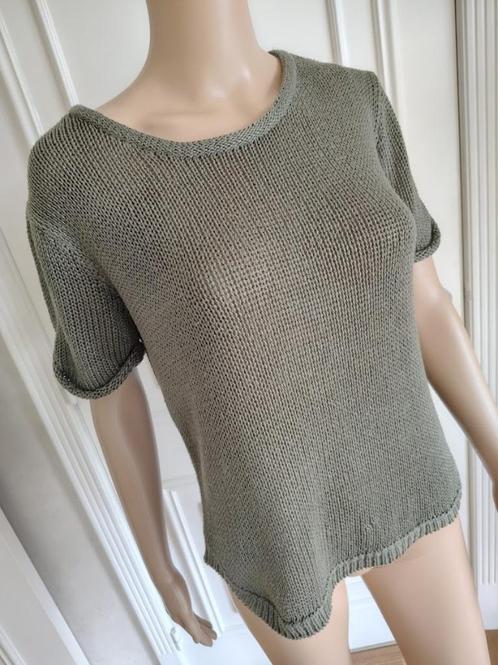 luchtig zomers truitje korte mouwen, Kleding | Dames, Truien en Vesten, Zo goed als nieuw, Maat 36 (S), Groen, Ophalen of Verzenden