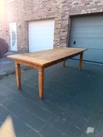 Massieve eikenhouten tafel – robuust & tijdloos, Ophalen, 100 tot 150 cm, Eikenhout, 200 cm of meer