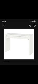 Make up tafel malk ikea, Huis en Inrichting, Ophalen, Zo goed als nieuw, Glas
