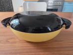 Prachtige elegante design kookpot/Descoware  jaren 60, Ophalen of Verzenden, Gebruikt, Gietijzer