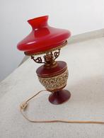 Lamp antiek rood, Ophalen