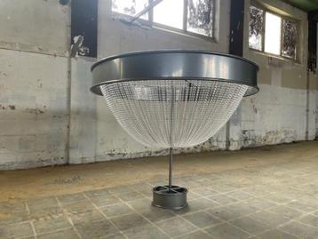 Kroonluchter XL met RGB ledstrip (180cm diam) beschikbaar voor biedingen