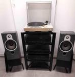 AKAI set in Niuew design meubel met of zonder B&W speakers, Audio, Tv en Foto, Stereoketens, Ophalen of Verzenden, Zo goed als nieuw
