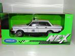 1/24 volvo 240 gendarmerie rijkswacht police politie welly, Hobby en Vrije tijd, Ophalen of Verzenden, Nieuw, Auto, Welly
