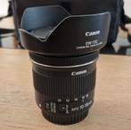 Objectif Canon 10-18 mm EF-S Grand angle, TV, Hi-fi & Vidéo, Photo | Lentilles & Objectifs, Comme neuf, Objectif grand angle, Enlèvement ou Envoi