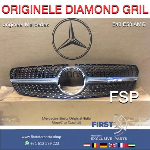 W213 W238 E KLASSE DIAMOND GRIL ORIGINEEL Mercedes E KLASSE, Auto-onderdelen, Overige Auto-onderdelen, Mercedes-Benz, Gebruikt
