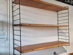 String boekenrek ,  wandrek met 3 houten planken whb tomado, Huis en Inrichting, Woonaccessoires | Wandplanken en Boekenplanken