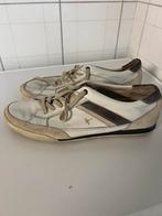 Lederen sneakers maat 45, Ophalen, Wit, Zo goed als nieuw, Sneakers