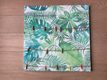 Vierkanten fotokader (50 op 50 cm) motief Jungle beschikbaar voor biedingen